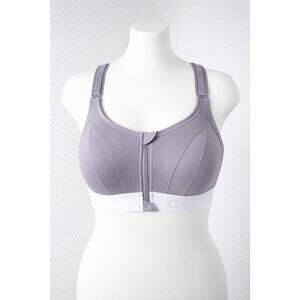 Shefit Ultimate Purple White Sports Bra High Supportive Lift Luxe 5 48